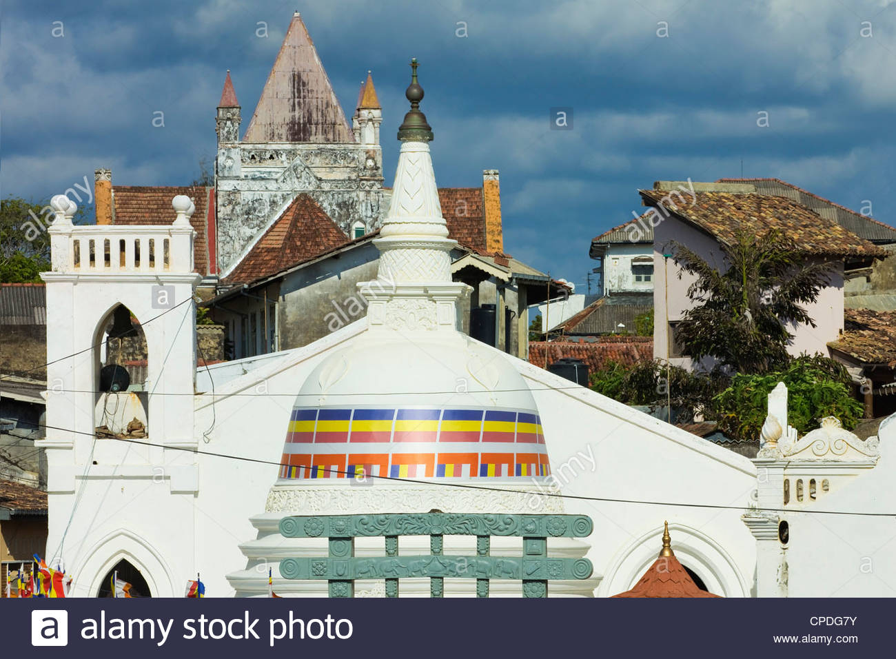 shri-sudarmalaya-buddhist-temple-and-all-saints-anglican-church-inside-CPDG7Y.jpg