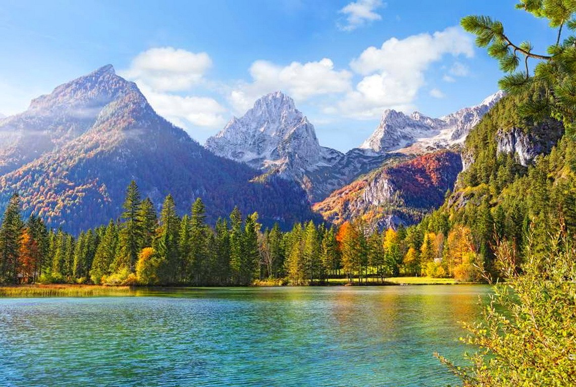 -shore-mountain-nature-reflection-trees-rocks-water-emerald-landscape-green-lake-peaks-sky-image.jpg